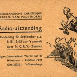 Radioband - Kaartje Radiouitzending.