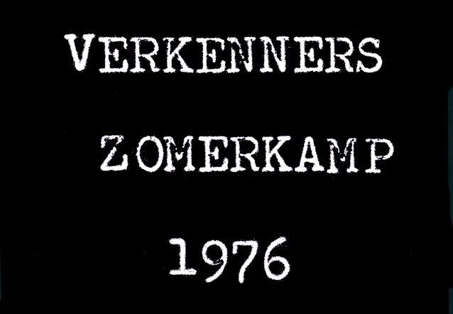 Athabascan Zomerkamp 1976 Bentveld-Aerdenhout.